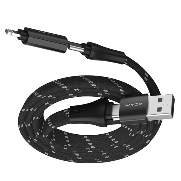 Adam Elements PeAk MF401 4-In-1 60W Magnetic Flat Charging Cable