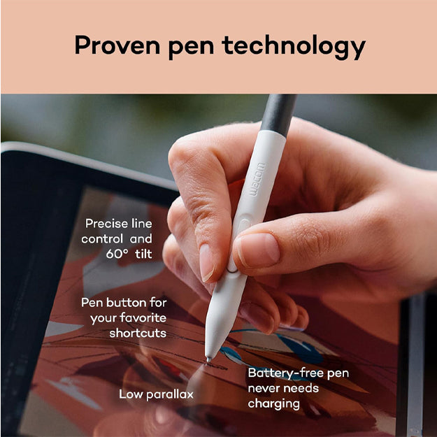 Wacom One Pen Display 14" - White