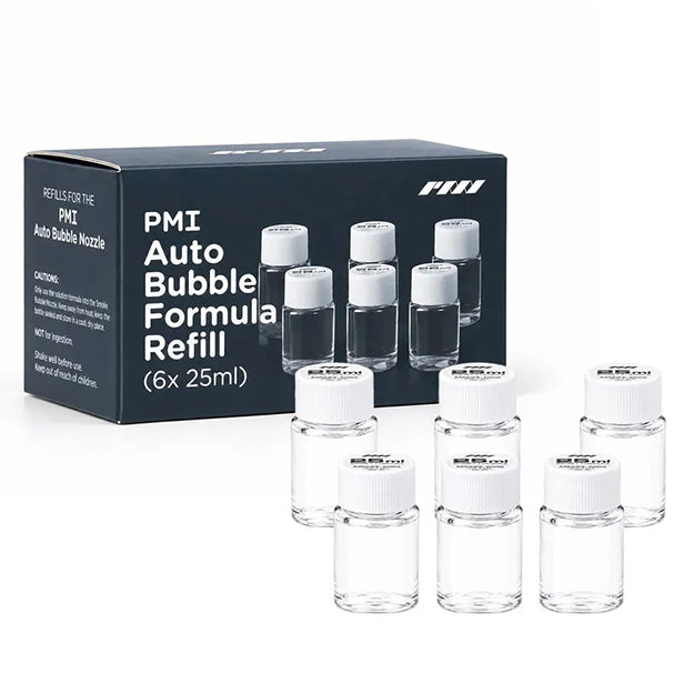 PMI Gear Auto Bubble Formula Refill (6 x 25ml) - Clear