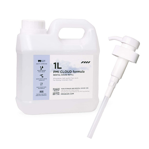 PMI Gear Cloud Formula Refill 3000ml (1L Pack x3) - Clear