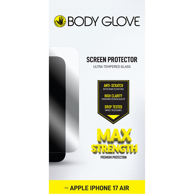 Body Glove Tempered Glass Screen Protector For Apple iPhone AIR