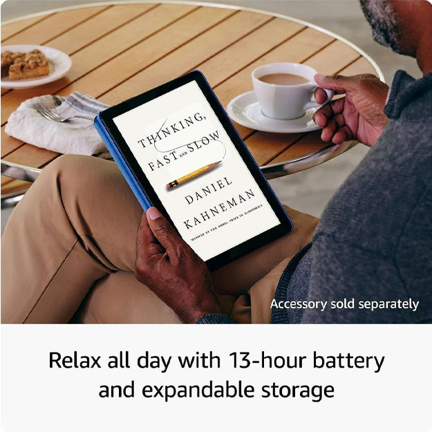 Amazon Kindle Fire 10.1" Full HD Tablet 64GB WiFi Only (2023 Model) - Lilac