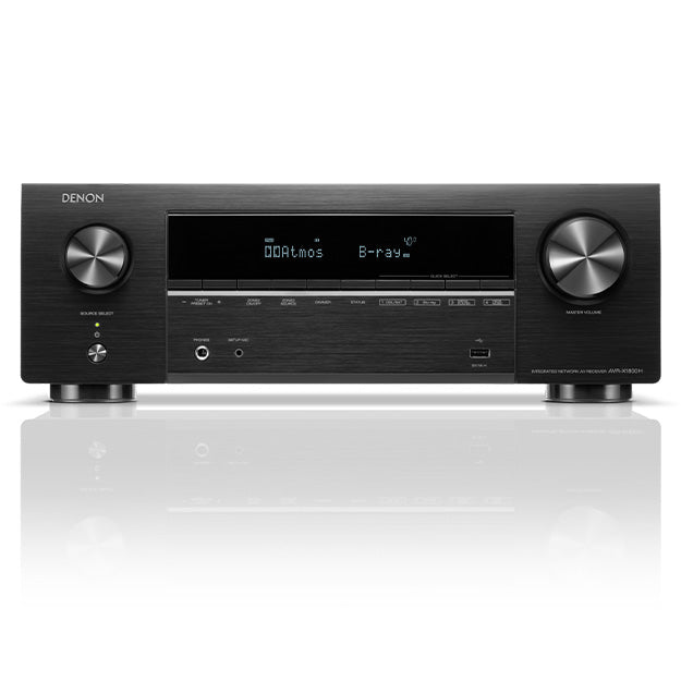 Denon AVR-X1800H - 7.2 Channel Network AV Receiver - Black — Shop