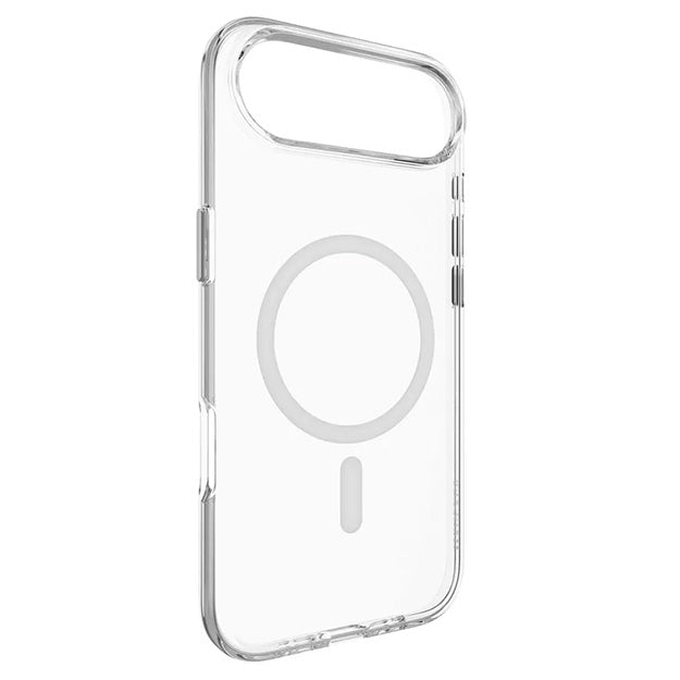 SwitchEasy Bright M Never Yellowing Protective Clear Case With MagSafe For iPhone AIR - Transparent White Ring