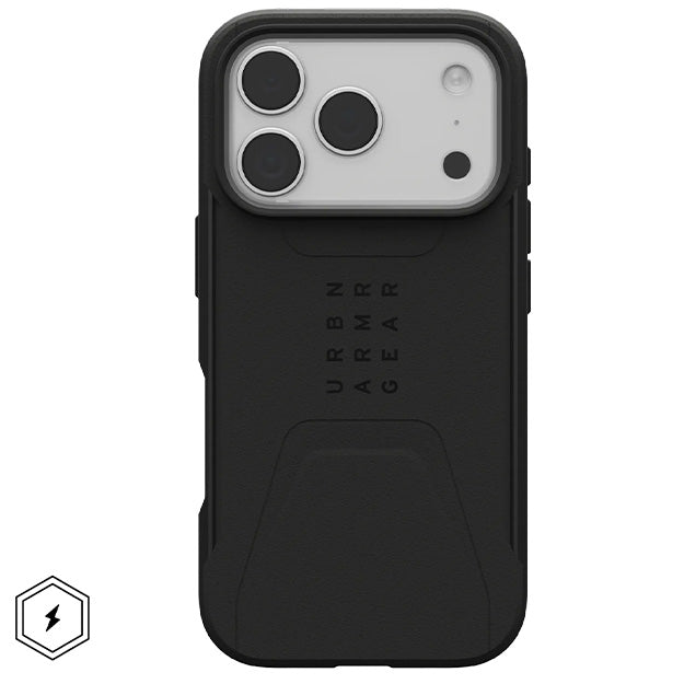 UAG Civilian Case With MagSafe For iPhone 17 PRO - Black