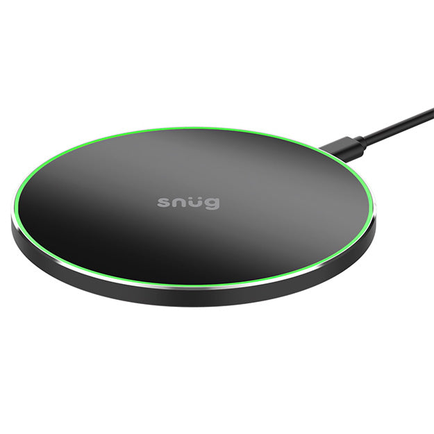 Snug Wireless Pad Charger For Smartphones And iPhones - Black