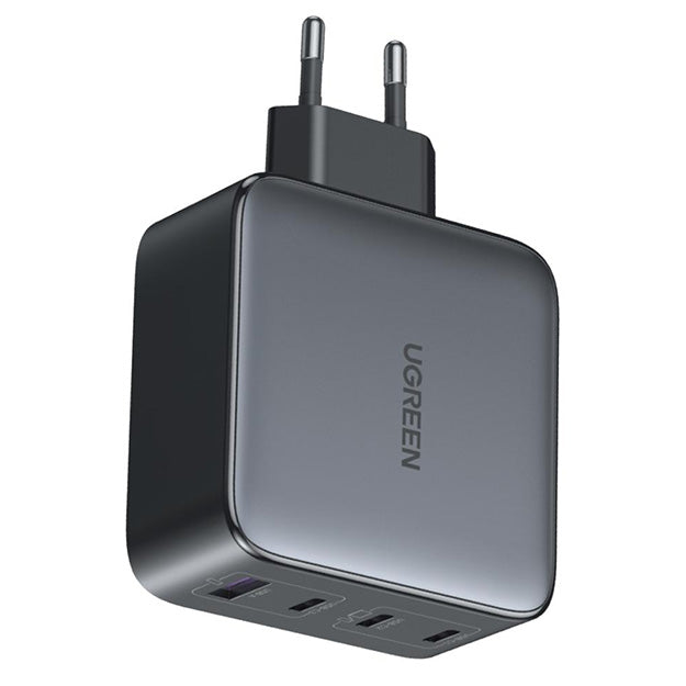 UGreen Nexode 100W USB-C GaN 4-Port Charger + 45W 2 Port GAN 45W PD Wall Charger Bundle - Black