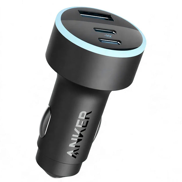 Anker 335 3 Port 67W PD Car Charger - Black