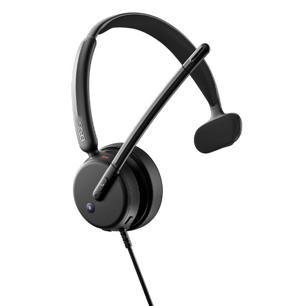 EPOS Impact 430T MONO Single Sided On-Ear Wired Headphones - Black
