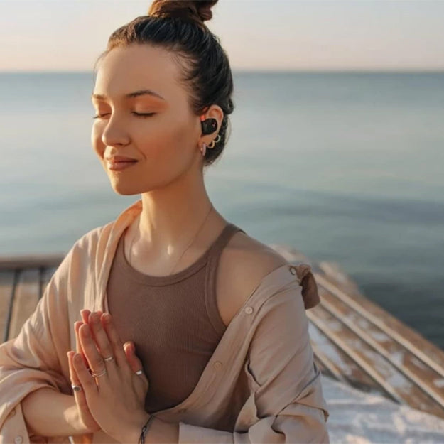 Beyerdynamic Verio 200 Sport Bluetooth Open-Ear TWS Headset - Black And Orange