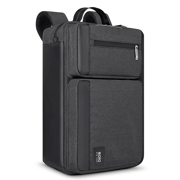 Solo New York Duane Hybrid 15.6" Briefcase Backpack - Grey