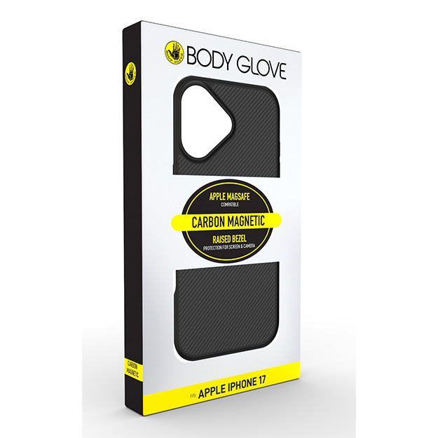 Body Glove Carbon Magnetic Case With MageSafe For Apple iPhone 17 - Black