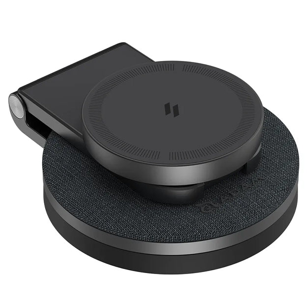 Adam Elements Mag 360 Qi2 3-in-1 Foldable Travel Charging Station - Space Grey