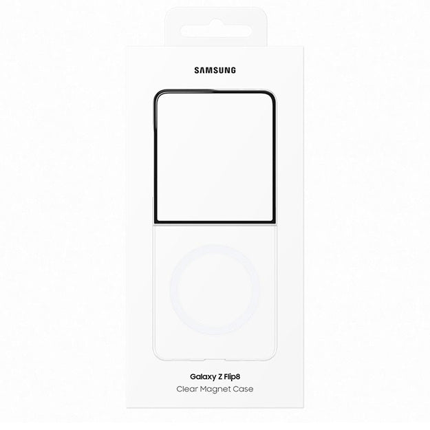 Samsung Clear Magnet Case For Galaxy Z Flip8 - Clear