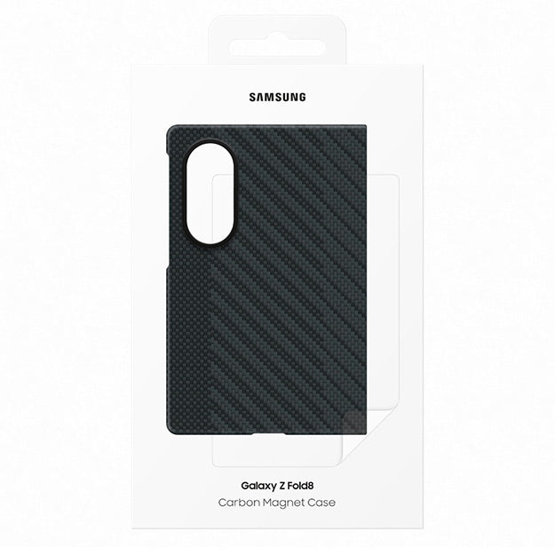 Samsung Carbon Magnet Case For Galaxy Z Fold8 - Black