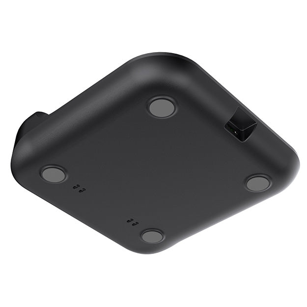 Snug Wireless Pad Charger With Clock For Smartphones And iPhones - Black