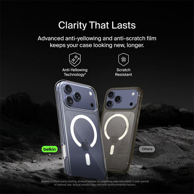 Belkin SheerForce Case For iPhone 17 PRO MAX - Transparent