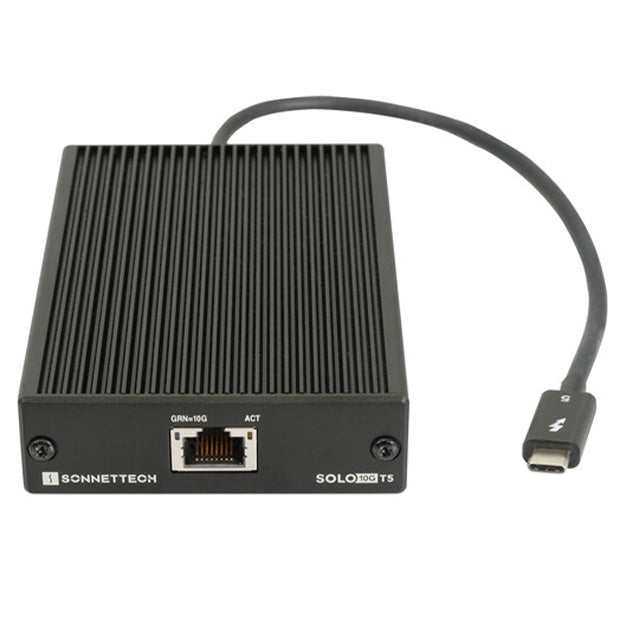Sonnet Solo10G Thunderbolt 5 10Gb Ethernet Adapter - Grey