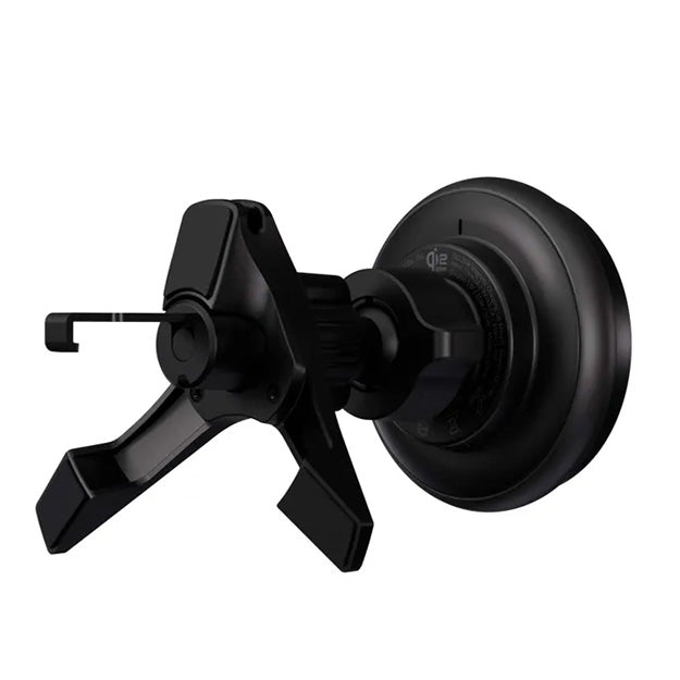 Adam Elements CQ2 Plus 25w Qi2 Magnetic Charging Car Mount - Black