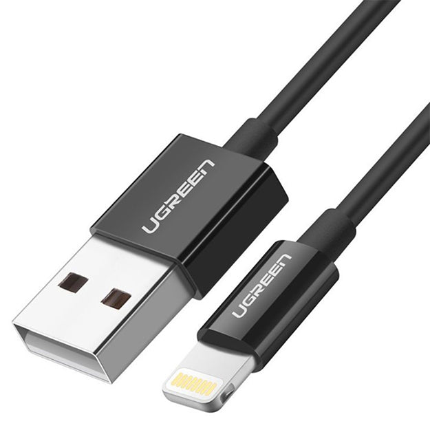 UGreen USB to MFI Lightning Cable 2m - Black