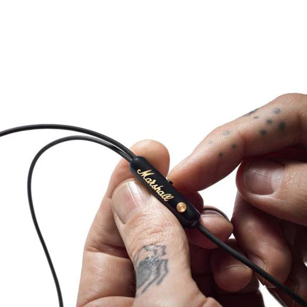 Marshall Mode Wired 3.5 Input In-Ear Headphone - Black