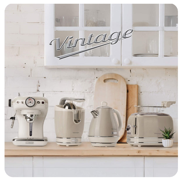 Ariete 156 Vintage 4 Slice Electric Toaster