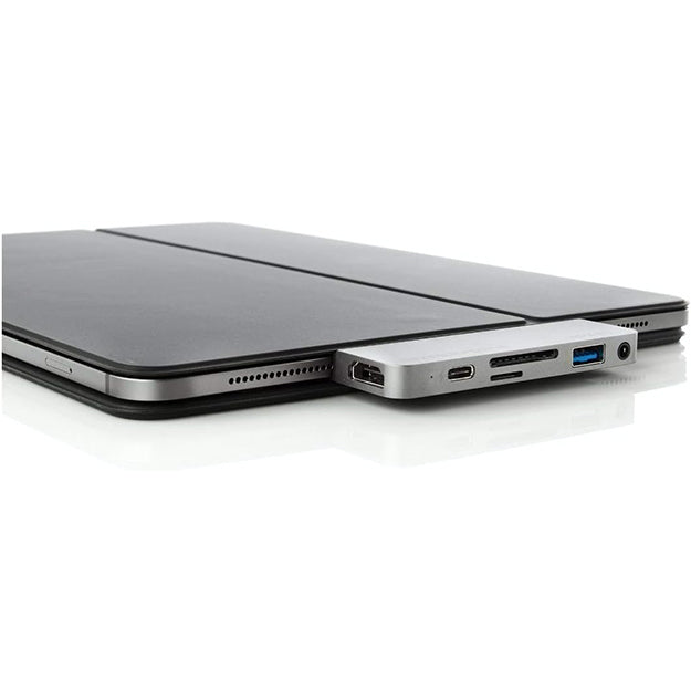 Hyper HyperDrive 6-in-1 USB-C Hub For iPad Pro/Air - Silver