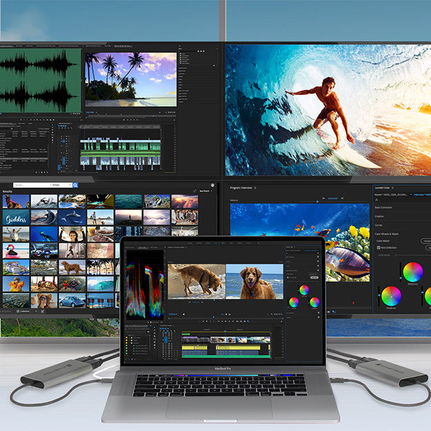 Sonnet Thunderbolt Dual 4K 60Hz HDMI 2.1 Adapter - Silver