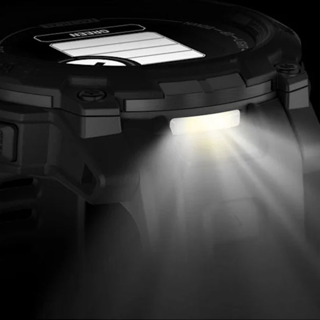 Garmin Instinct 3 Solar 45mm Rugged GPS Watch (Tactical Edition) - Black With Black Band