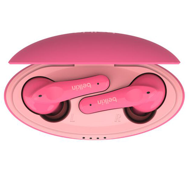 Belkin SoundForm Nano Wireless In-Ear Earbuds For Kids - Pink