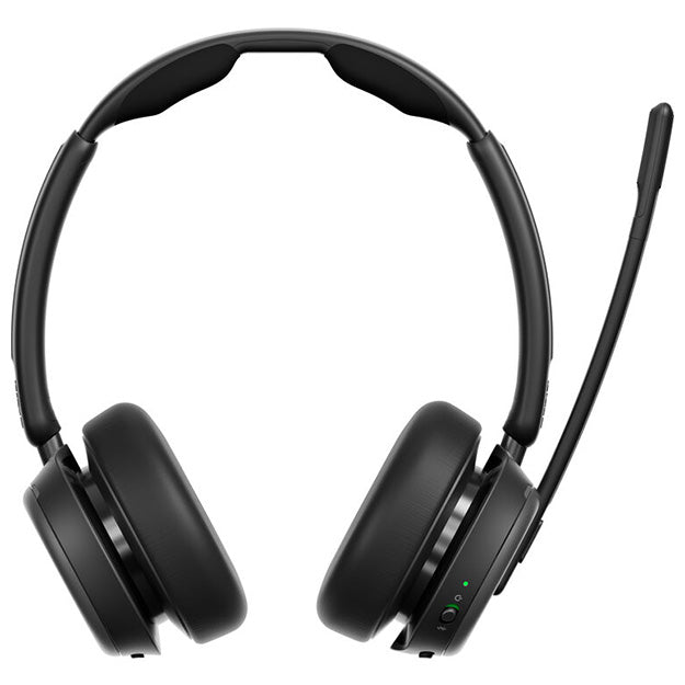 EPOS IMPACT 1060 ANC Double-Sided UC Wireless On-Ear Headset With BrainAdapt Technology - Black