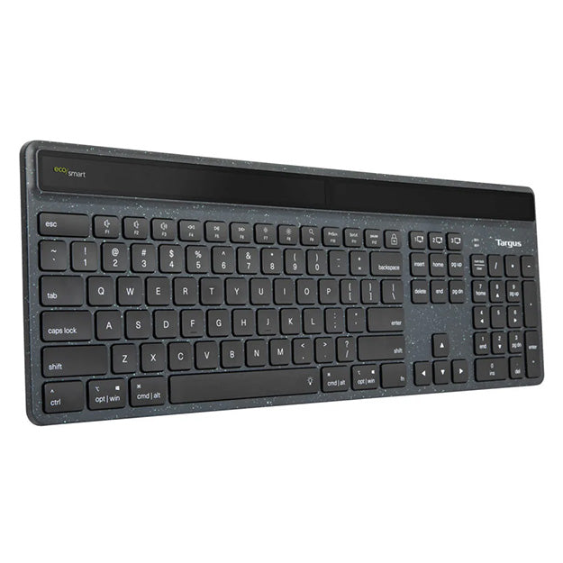 Targus Sustainable Energy Harvesting EcoSmart Keyboard - Black