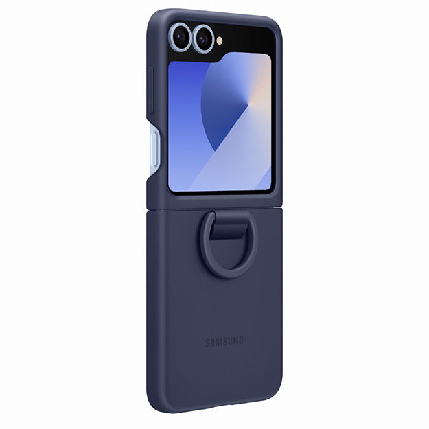 Samsung Silicone Cover With Ring For Samsung Galaxy Z Flip7 FE/ Flip6