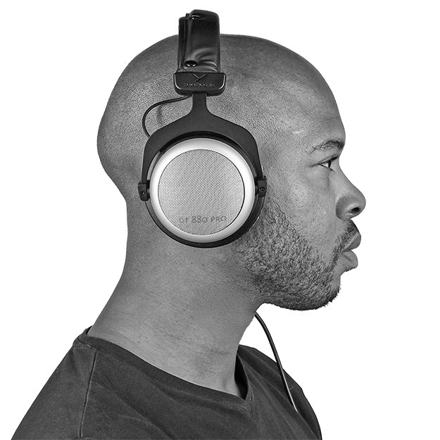 Beyerdynamic DT 880 PRO Studio Over-Ear Wired Headphones For Mixing And Mastering (Semi-Open) - Black & Silver