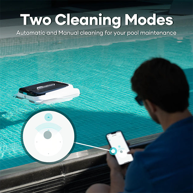 Aiper Surfer M1 Cordless Robotic Pool Skimmer - White