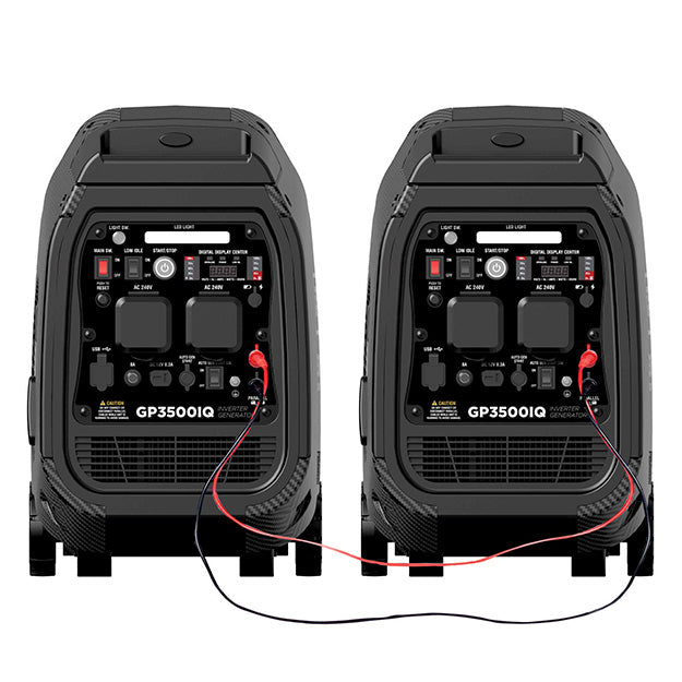 Gentech Power 3500 Watt Pure Sine Wave Inverter Generator - Black