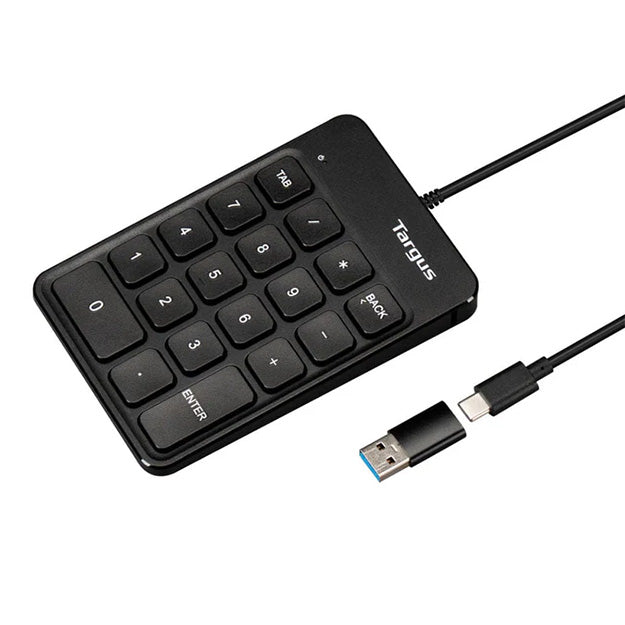Targus Wired Numeric EcoSmart Keypad - Black
