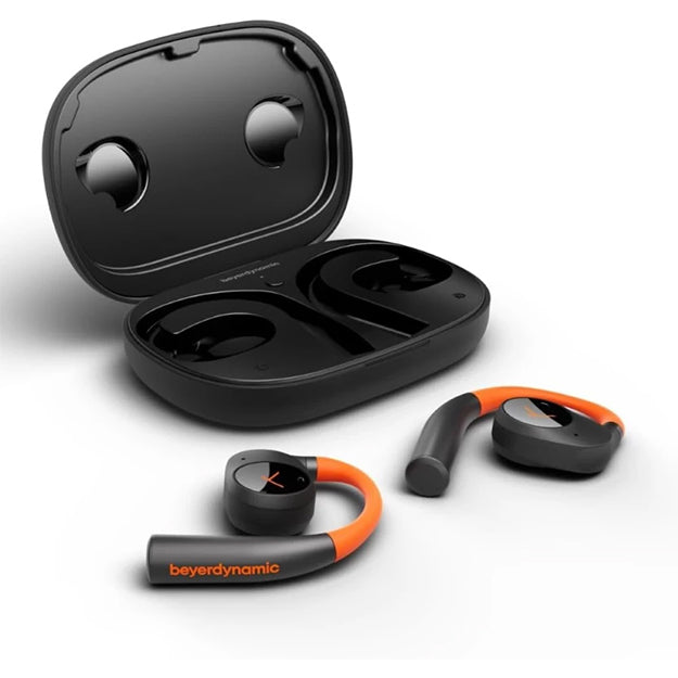 Beyerdynamic Verio 200 Sport Bluetooth Open-Ear TWS Headset - Black And Orange