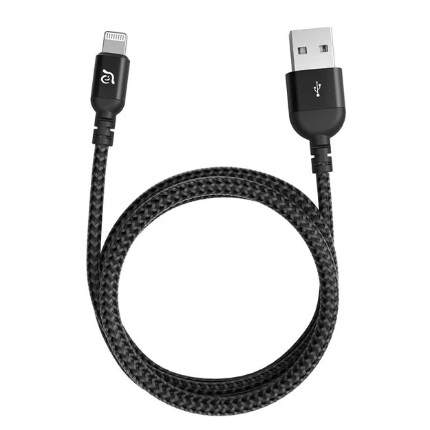Adam Elements PeAk III 300B 300cm MFi USB-A To Lightning Cable - Black