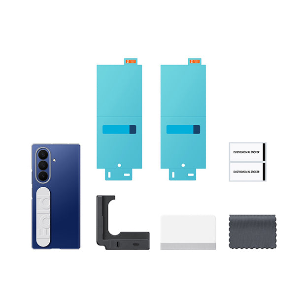 Samsung Clear Grip Case For Samsung Galaxy Z Fold7 – Clear