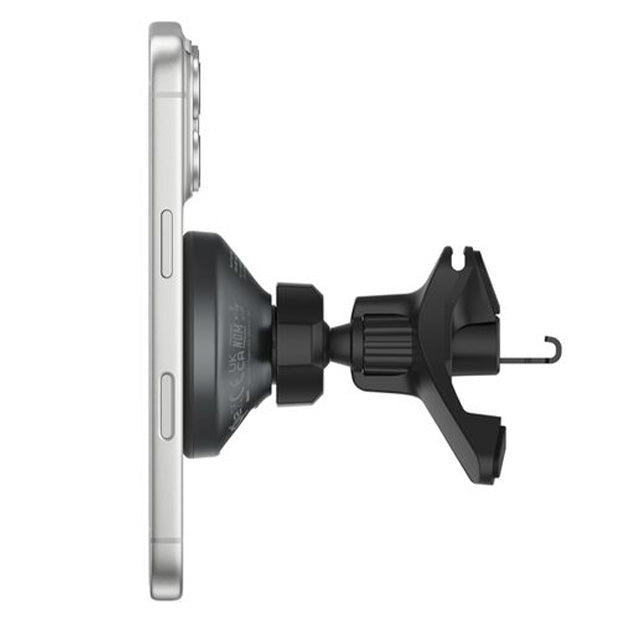 Belkin BoostCharge Magnetic Wireless Charging Car Vent And Dash Mount - Black
