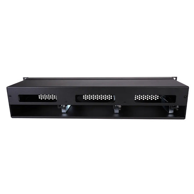 Sonnet RackMac Mini (2024+) 2U Rack Kit For 3 Mac Minis (M4+) - Black