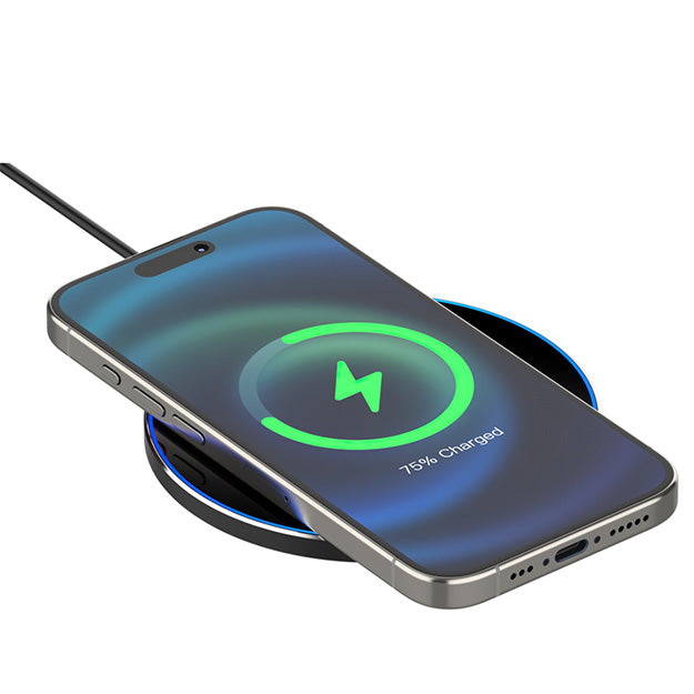 Snug Wireless Pad Charger For Smartphones And iPhones - Black