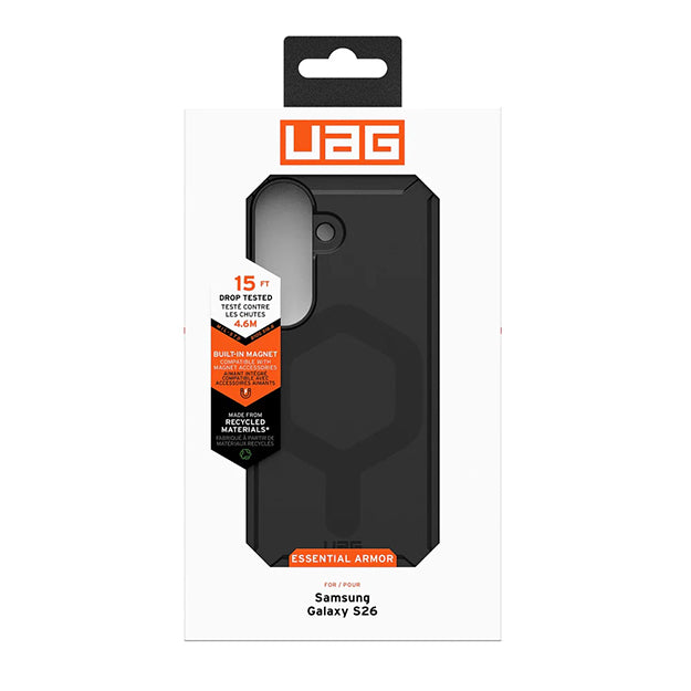 UAG Essential Armor Magnetic Case For Samsung Galaxy S26 - Black