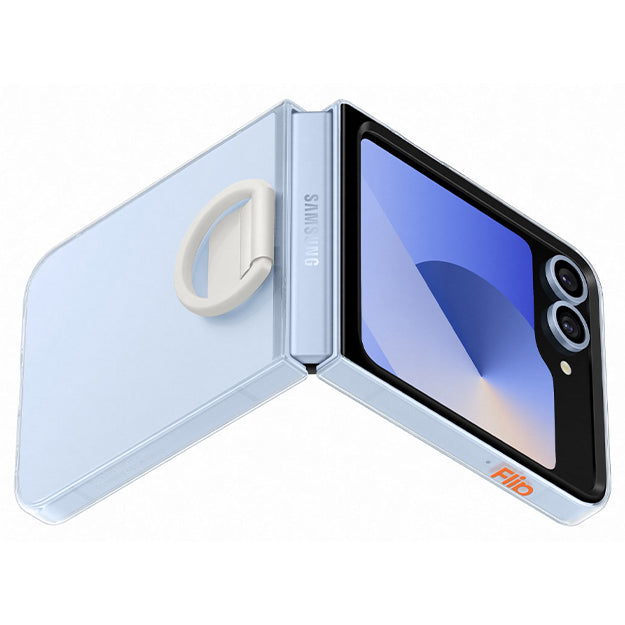 Samsung Clear Cover With Ring For Samsung Galaxy Z Flip 7 FE / Flip6 – Clear