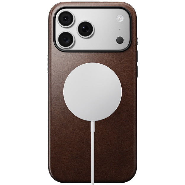 Nomad Modern Leather MagSafe Case For Apple iPhone 18 PRO MAX / 17 PRO MAX