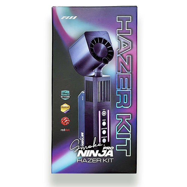 PMI Gear SmokeNINJA PRO Hazer Kit + PMI Gear Cloud Formula Refill 100ml (200Mins) Bundle 