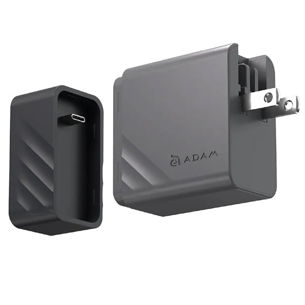 Adam Elements GaN Hub 65W GaN Charger With HDMI Display - Black