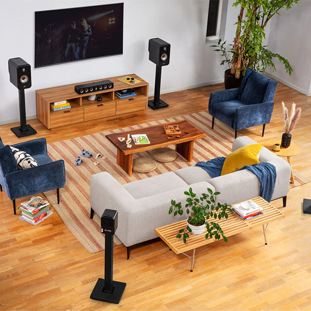 Polka Signature Elite ES20 High-Quality Bookshelf Speakers - Black