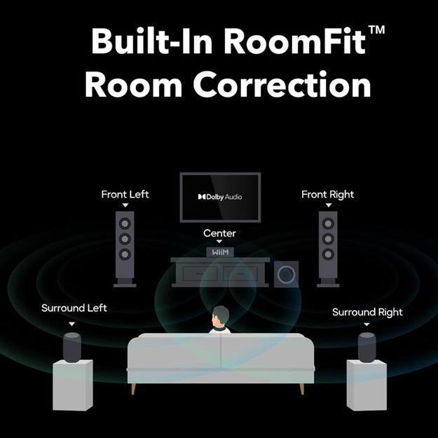 WiiM Amp Ultra Advanced Streaming Amplifier - Space Grey